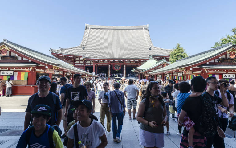 41 - Tokyo - barrio de Asakusa - templo de Senso-ji